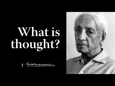 What is thought?