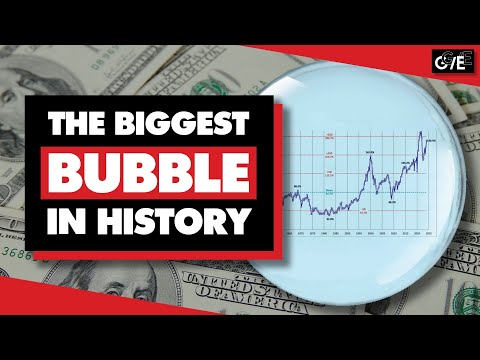 The US stock market is in the biggest bubble in history