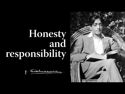 Honesty and responsibility